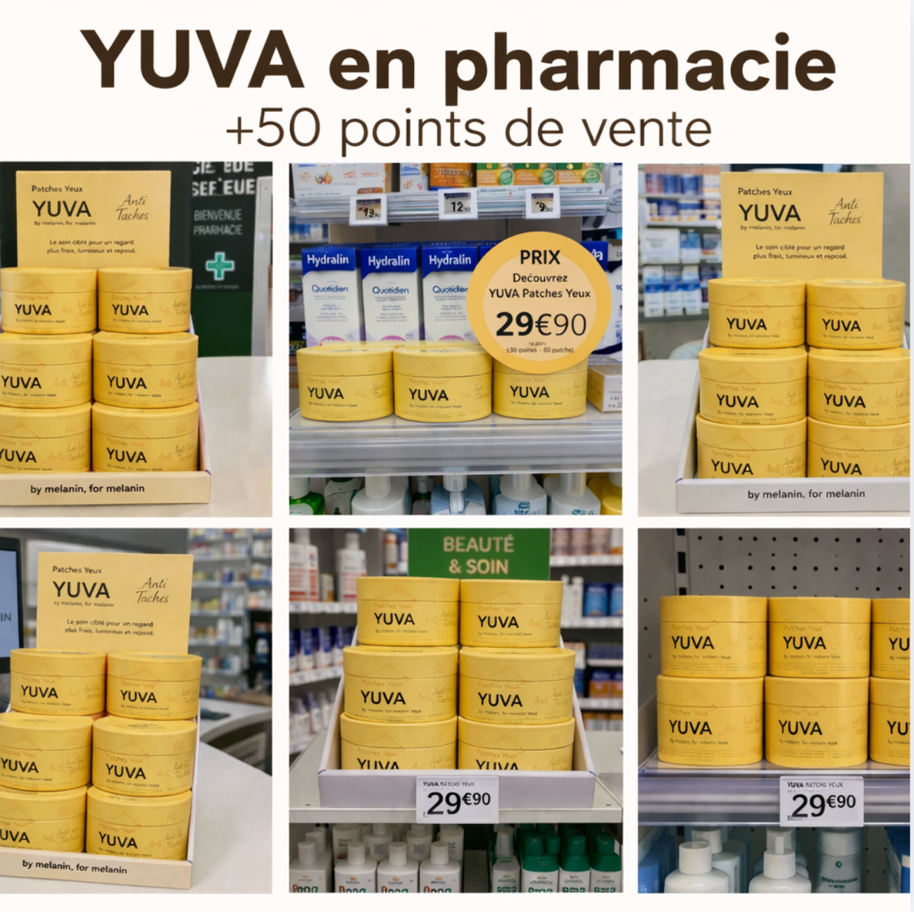 Patchs au curcuma